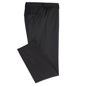 Hugo Boss 36/R (tailored to approx 30/R black slacks 100% wool/mint condition.